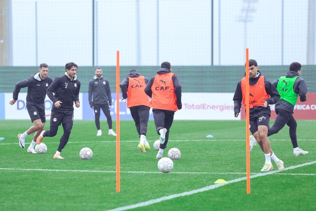 تدريب منتخب مصر استعدادا لجنوب إفريقيا (2)