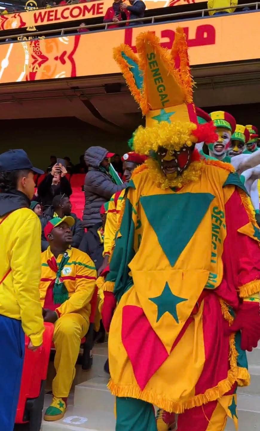 أحد جماهير السنغال