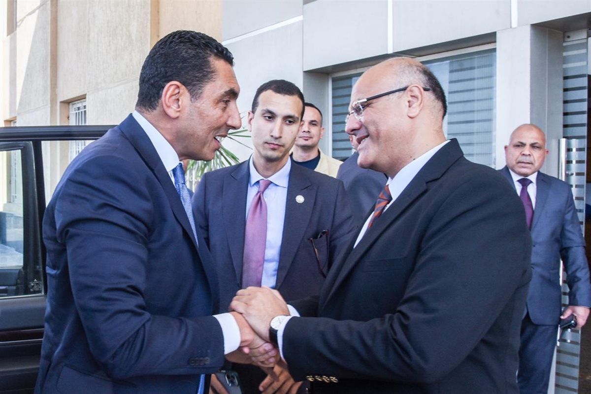 وزير الشباب ومحافظ الإسكندرية يشهدان الاحتفال باليوم الرياضي العربي