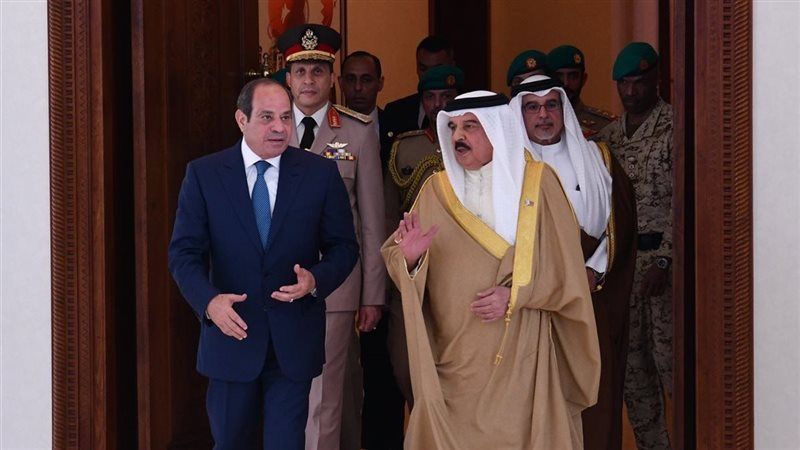 الرئيس السيسي وملك