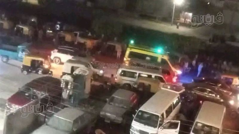 جانب من الحادث،فيتو