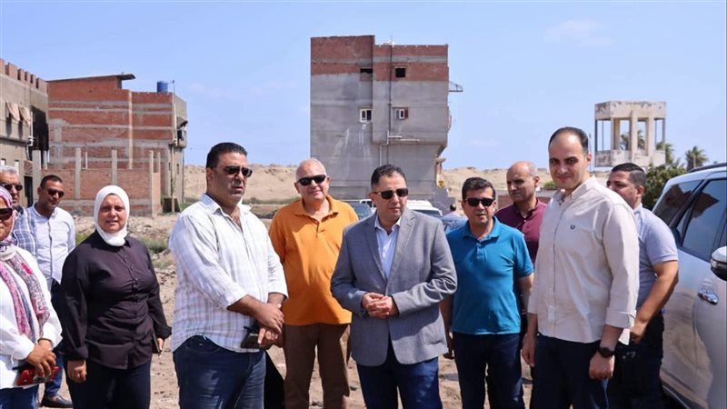 محافظ دمياط يتفقد