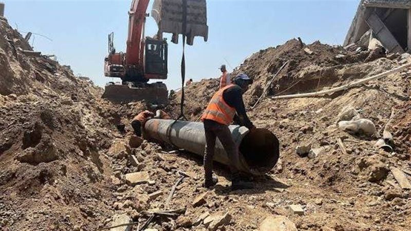 صيانة خط محطة مسطرد،