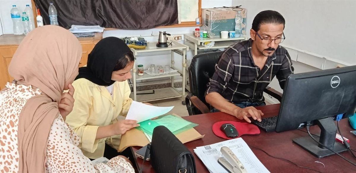  جامعة دمنهور تواصل تقديم الدعم الفني لطلاب المرحلة الثانية للتنسيق الإلكتروني، فيتو