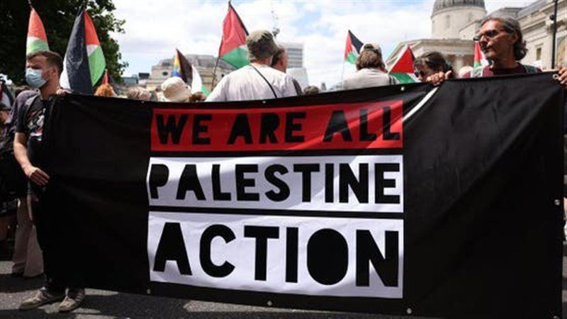 أيد داوتي تصنيف حركة فلسطين أكشن كمنظمة إرهابية لدعمها الحق الفلسطيني