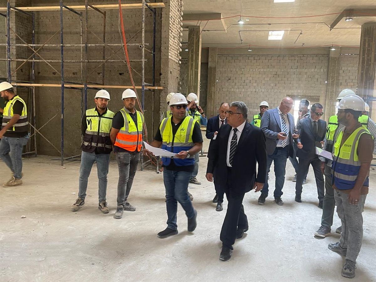 محافظ الدقهلية يتفقد انطلاق المرحلة الثانية من المنطقة اللوجستية بطريق رافد جمصة