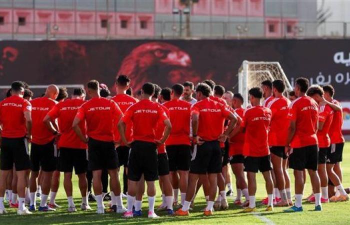 الأهلي يواصل تدريباته استعدادا لمواجهة زد في الدوري الممتاز
