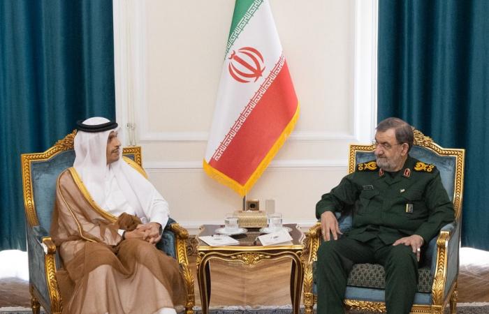 رئيس مجلس الوزراء يجتمع مع أمين المجلس الأعلى للأمن القومي الإيراني