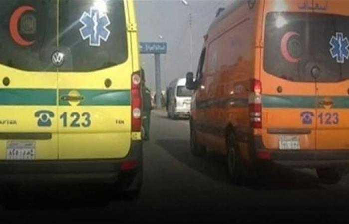 إصابة شخصين في انقلاب تروسيكل بترعة بنجع حمادي