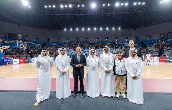افتتاح صالة الجنوب بحلتها الجديدة بالتزامن مع تبقي عام على كأس العالم لكرة السلة قطر 2027