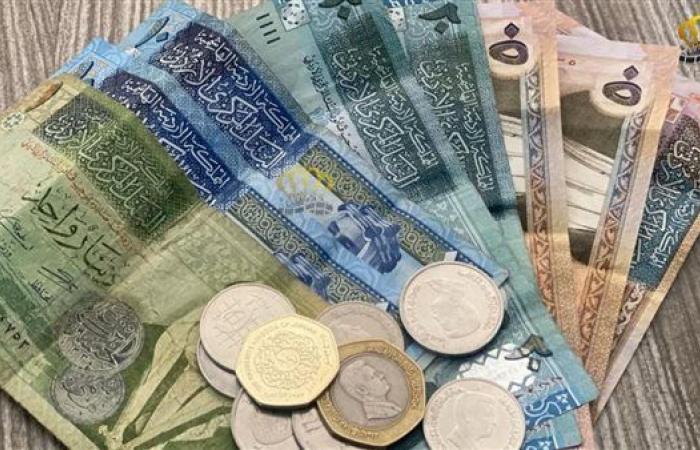الدينار الأردني يسجل 71.02 جنيه في البنك المركزي
