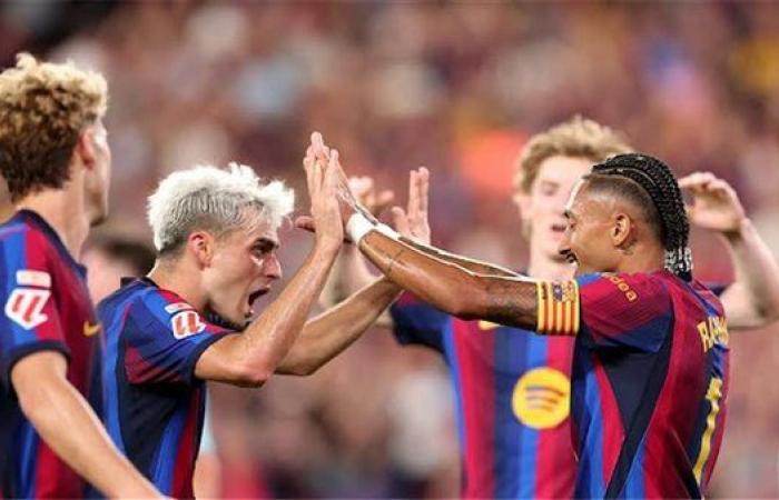 برشلونة يضرب أتلتيك بلباو بثنائية ويتصدر الليجا تحت أنظار حمزة عبدالكريم