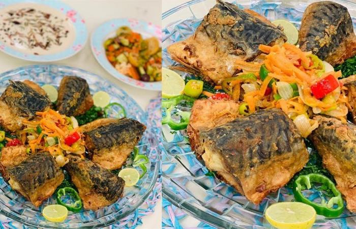 طريقة عمل السمك الماكريل المقلي بتتبيلة مميزة
