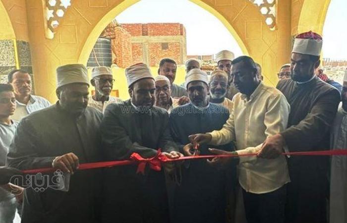 افتتاح مسجدي العتيق بنجع المقلة بالخطارة وعباد الرحمن بنجع المساعيد بكوم أمبو في أسوان