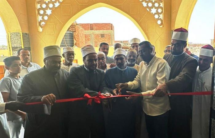 افتتاح مسجدي العتيق بنجع المقلة بالخطارة وعباد الرحمن بنجع المساعيد بكوم أمبو في أسوان