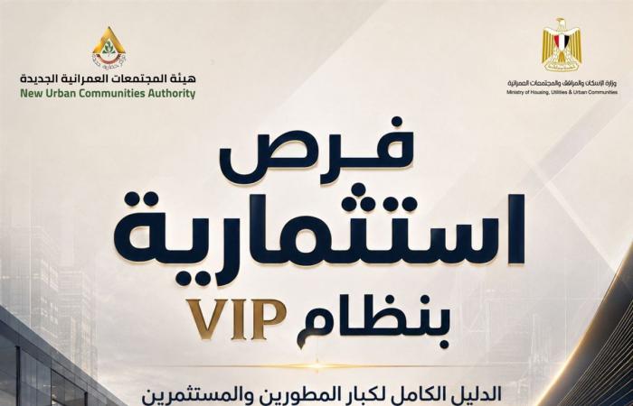 دليل المنظومة الجديدة لتخصيص الأراضي الاستثمارية بالمدن الجديدة (إنفوجراف)