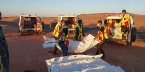 وفاة 11 مهاجرا سودانيا في حادث سير بصحراء ليبيا