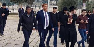 المتطرف "غليك" يقود اقتحام المستوطنين للمسجد الأقصى