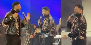 ظهور تامر حسني في حفلة بعد التعافي.. هل مازال يعاني من المرض؟