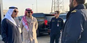 جولة تفقدية لرئيس الإدارة العامة للجمارك ونائبه في منفذ جمارك النويصيب لمتابعة سير العمل وجاهزية المنفذ