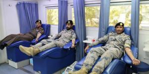 حرس الحدود يشارك في مبادرة “عسير تقتدي” للتبرع بالدم