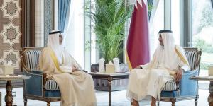 أمير قطر يستقبل وزير الخارجية ويبحثان العلاقات الثنائية ومستجدات المنطقة