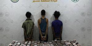 حرس الحدود يطيح بـ 3 مخالفين لتهريب 58,500 قرص خاضع لتنظيم التداول الطبي