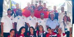 مصر تحصد 12 ميدالية في أول أيام بطولة أفريقيا للمياه المفتوحة بموريشيوس