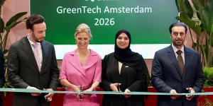 وزير البلدية يشارك في افتتاح معرض "جرين تك أمستردام 2026"