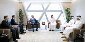 وكيل وزارة الرياضة والشباب يجتمع مع رئيس الوكالة العالمية لمكافحة المنشطات