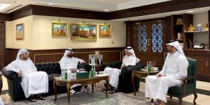 رئيس الهيئة العامة للجمارك يجتمع مع السفير الإماراتي