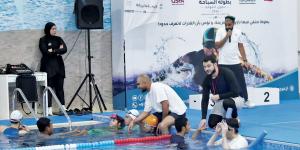 الرياضة للجميع ينظم بطولة السباحة لذوي التوحد