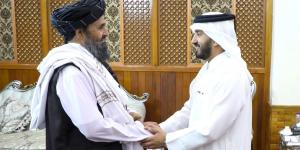 نائب رئيس الوزراء للشؤون الاقتصادية في حكومة تصريف الأعمال في أفغانستان يجتمع مع سفير قطر