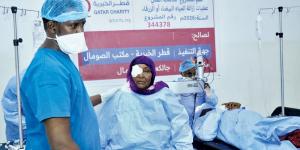 قطر الخيرية: 1110 مستفيدين من حملة علاج العيون بالصومال