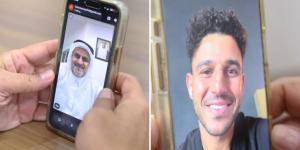 رئيس نادي الوكرة يطمئن على لاعب الفريق ومنتخب مصر حمدي فتحي (فيديو)