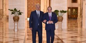 ​​​​​​​رسائل الرئيس السيسي للمشير خليفة حفتر: موقفنا ثابت بالحفاظ على وحدة ليبيا وعقد الانتخابات البرلمانية والرئاسية.. وندعم أمن واستقرار وضمان وحدة وسلامة أراضيها