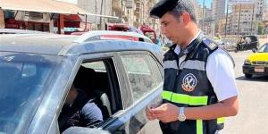 ضبط 114 ألف مخالفة مرورية و3 ملايين جنيه في قضايا عملات أجنبية خلال 24 ساعة