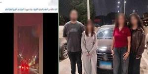 احتفال بالنجاح ينتهي بواقعة خطرة، ضبط قائد سيارة سمح لفتيات بالجلوس خارج النوافذ بمصر الجديدة