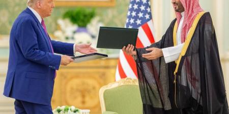 ولي العهد والرئيس الأمريكي يرأسان أعمال القمة السعودية الأمريكية ويوقعان وثيقة الشراكة الاقتصادية الإستراتيجية بين حكومتي البلدين