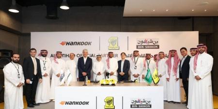 مجموعة بن شيهون الوكيل الحصري لإطارات هنكوك.. شريكا رسمياً لنادي الاتحاد الرياضي