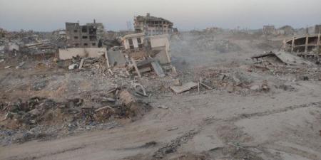 الاحتلال يدمر مركز نورة الكعبي لغسيل الكلى شمال قطاع غزة