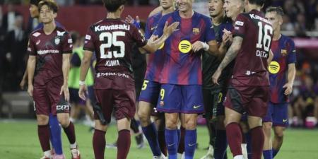 برشلونة منفتح على بيع ليفاندوفسكي للدوري السعودي