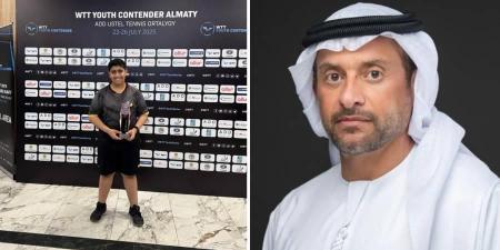 المسيبي يحرز برونزية دولية كازاخستان لناشئي الطاولة