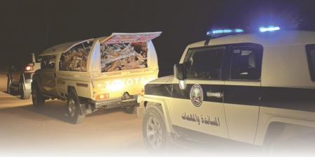 “دوريات
      المجاهدين”
      بحائل
      تضبط
      مواطناً
      لمخالفته
      نظام
      البيئة
      بحوزته
      حطب
      محلي
      معروض
      للبيع