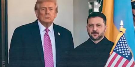 ترامب يبحث مع زيلينسكي في فلوريدا سبل إنهاء الأزمة الأوكرانية