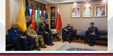 رئيس الشرطة يستقبل رئيس مديرية الشرق الأوسط للسياسات والأمن والعمليات بالمملكة المتحدة