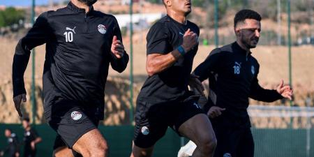منتخب مصر يواصل تدريباته استعدادا لمواجهة بنين