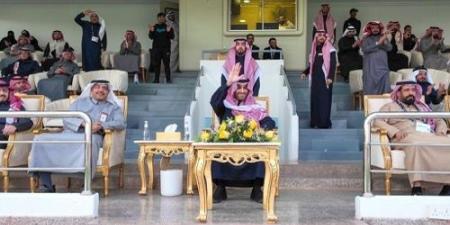 نائب أمير منطقة الجوف يحضر مباراة العروبة والجندل