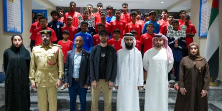شرطة دبي تنظم محاضرات توعوية لناشئي حتا