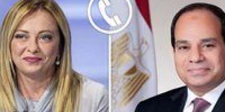 السيسي
لـ
ميلوني:
مصر
لن
تقبل
بالمساس
بمقدرات
الشعوب
العربية
أو
انتهاك
سيادة
أراضيها